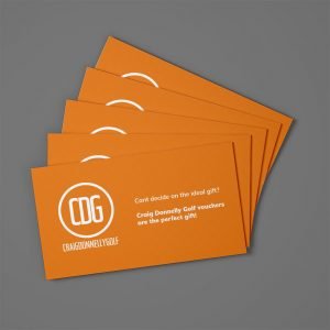 Craig Donnelly Golf Gift Voucher