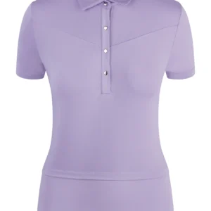 Amelie Cap Sleeve Polo